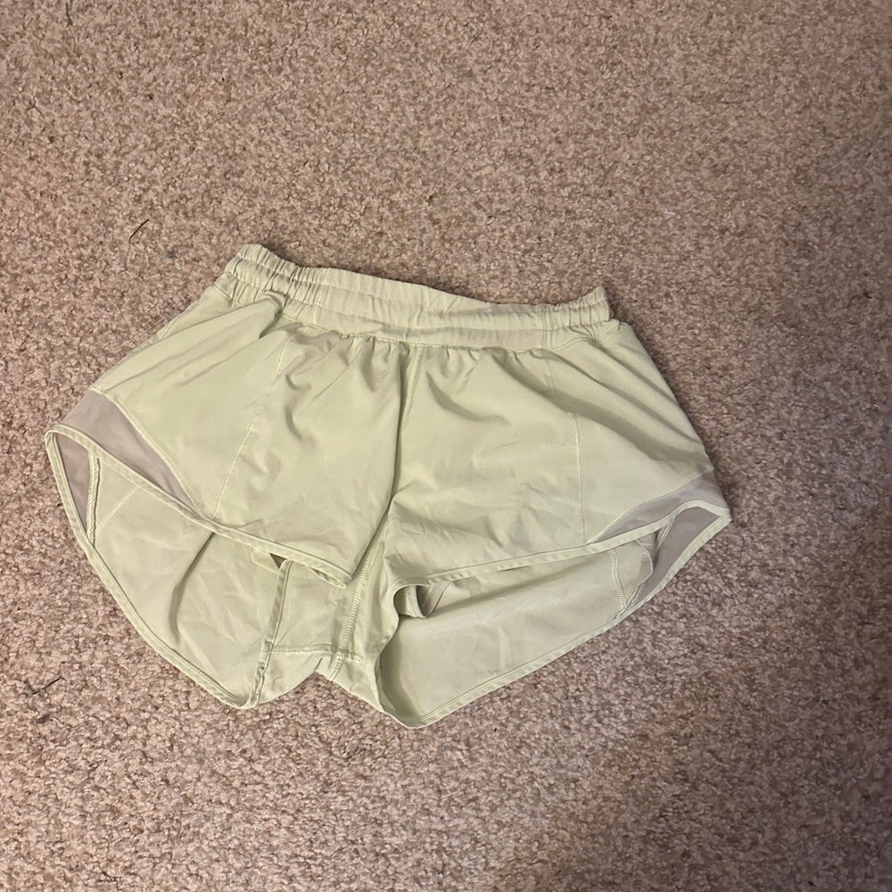 Lululemon Athletica Mint Green Athletic Shorts - Hotty Hot 2.5